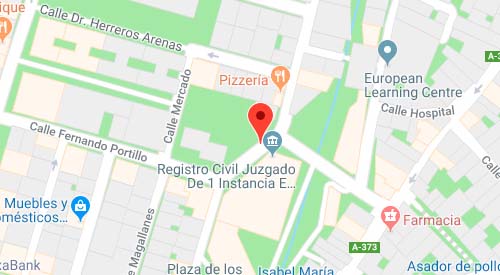 mapa registro civil Ubrique