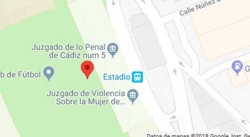 mapa registro civil cadiz