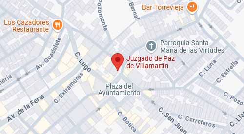 plano registro civil juzgado de paz villamartin